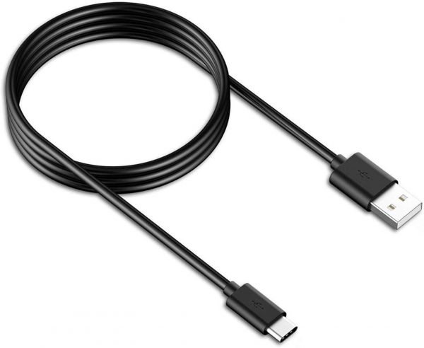 Laptopshop - CABLE CARGADOR USB TIPO SAMSUNG V8 BLANCO Y NEGRO